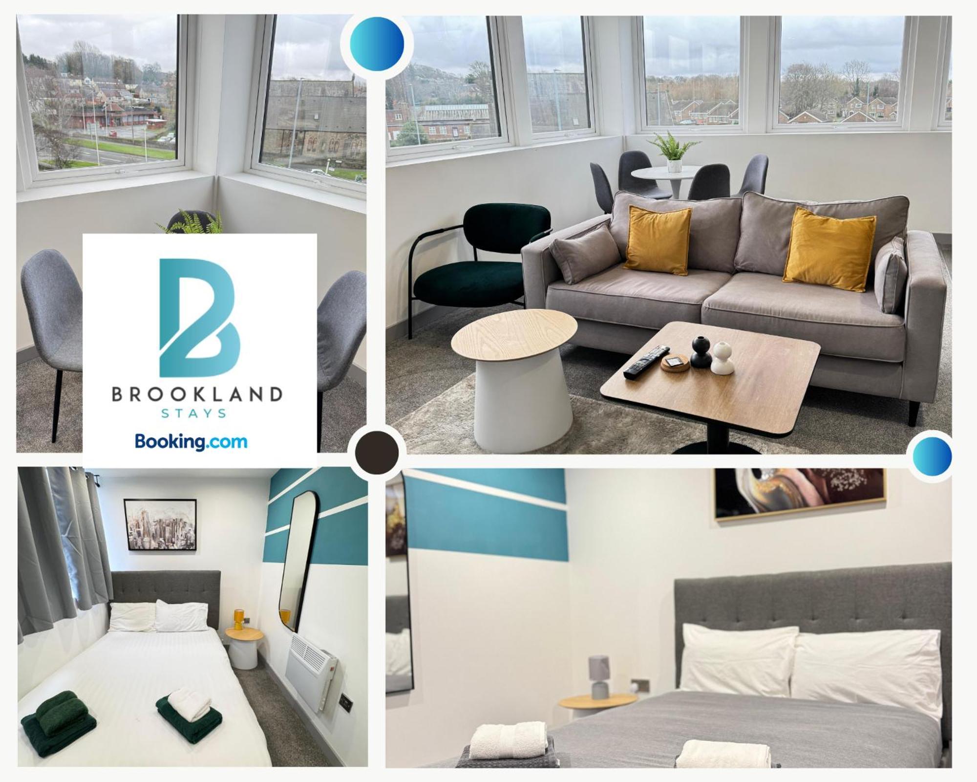 Fully Furnished 2-Bedroom With City View, Wifi And Free Parking By Brookland Stays Yeadon Extérieur photo